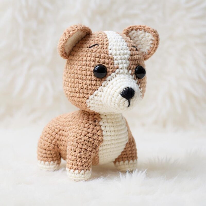 Corgi Amigurumi Crochet Pattern - Adorable DIY Stuffed Animal Toy - Instant Download PDF - Image 3