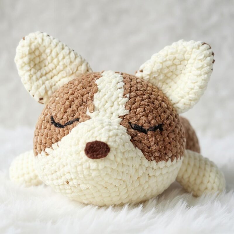 Corgi Amigurumi Crochet Pattern - Adorable DIY Stuffed Animal Toy - Instant Download PDF - Image 3