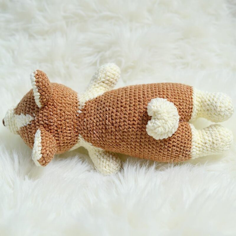 Corgi Amigurumi Crochet Pattern - Adorable DIY Stuffed Animal Toy - Instant Download PDF - Image 4