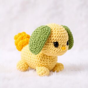Corn Bunny Amigurumi Crochet Pattern - Adorable DIY Stuffed Animal Toy - Instant Download PDF