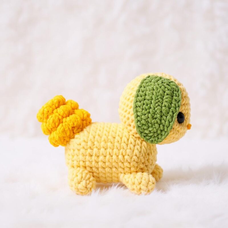 Corn Bunny Amigurumi Crochet Pattern - Adorable DIY Stuffed Animal Toy - Instant Download PDF - Image 3