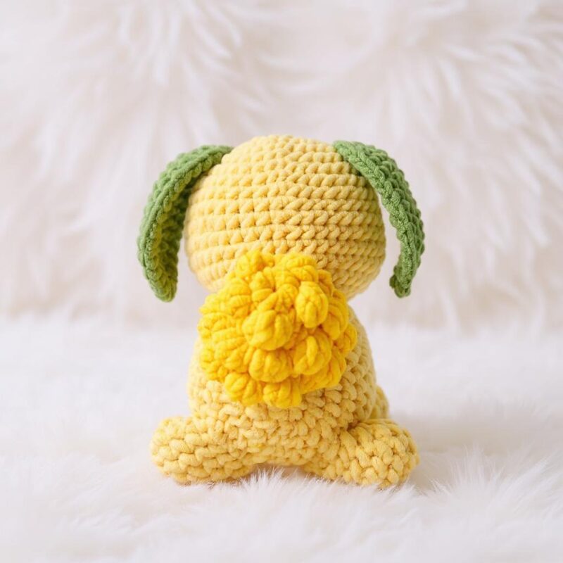 Corn Bunny Amigurumi Crochet Pattern - Adorable DIY Stuffed Animal Toy - Instant Download PDF - Image 4