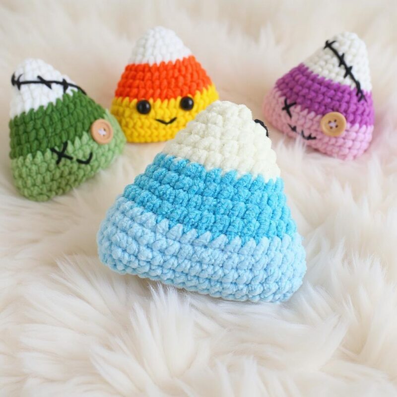 Candy Corn Amigurumi Crochet Pattern - Adorable DIY Halloween Decor - Instant Download PDF - Image 6
