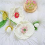 Corn Poppy Amigurumi Crochet Pattern - Beautiful DIY Handmade Flower - Instant Download PDF