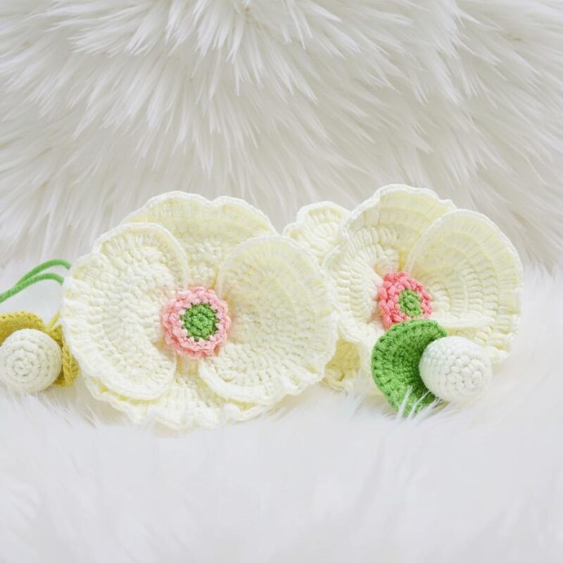 Corn Poppy Amigurumi Crochet Pattern - Beautiful DIY Handmade Flower - Instant Download PDF - Image 3