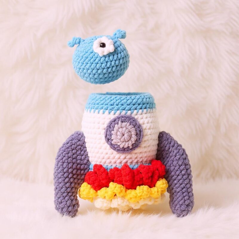 Cosmic Flyers Amigurumi Crochet Pattern Bundle - Adorable DIY Stuffed Space Toys - Instant Download PDF - Image 3
