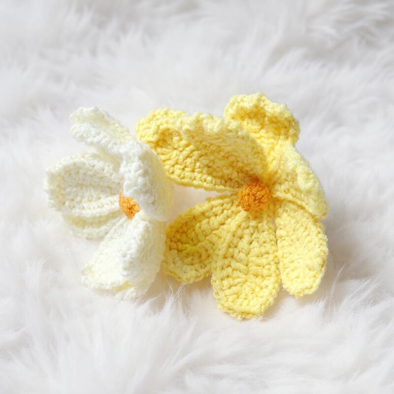 Cosmos Flower Amigurumi Crochet Pattern - Realistic - DIY Floral Bouquet Decor - Instant Download PDF - Image 3