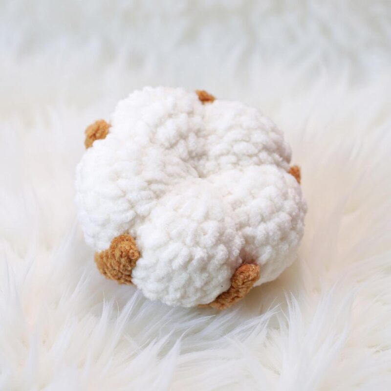 Cotton Flower Amigurumi Crochet Pattern - Charming DIY Floral Decor - Instant Download PDF - Image 3