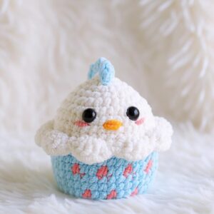 Chick in Egg Amigurumi Crochet Pattern - Adorable DIY Stuffed Animal Toy - Instant Download PDF