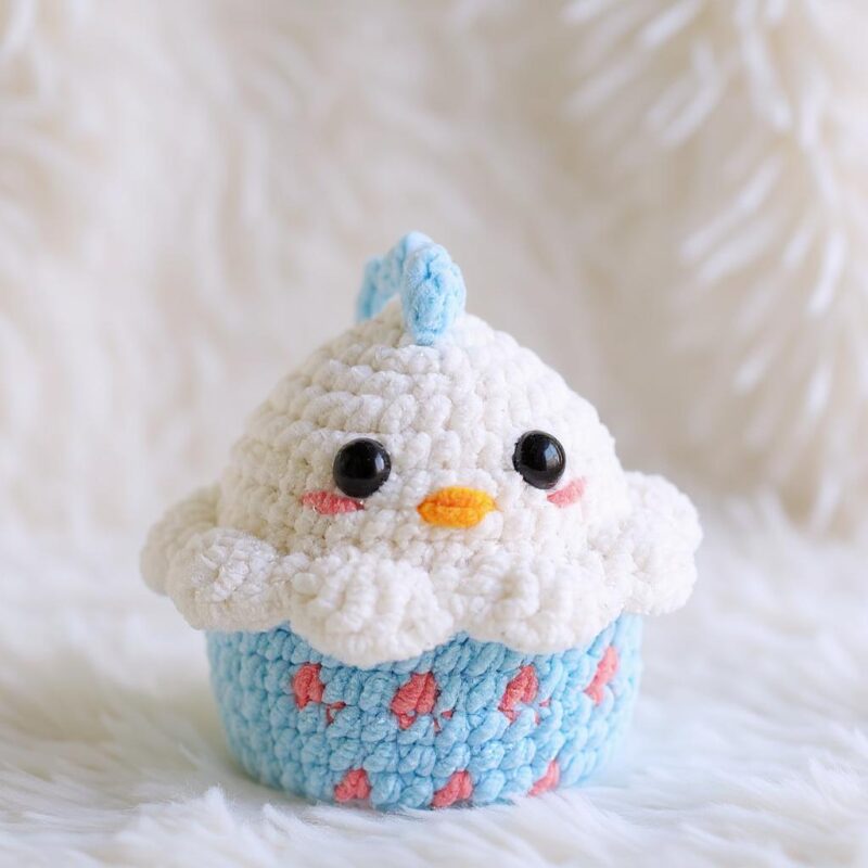 Chick in Egg Amigurumi Crochet Pattern - Adorable DIY Stuffed Animal Toy - Instant Download PDF