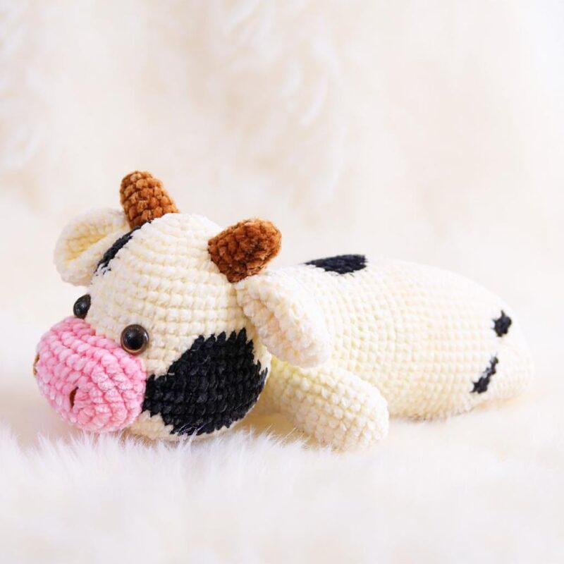 Cow Amigurumi Crochet Pattern - Adorable DIY Stuffed Animal Toy - Instant Download PDF - Image 2