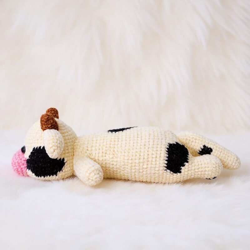 Cow Amigurumi Crochet Pattern - Adorable DIY Stuffed Animal Toy - Instant Download PDF - Image 4