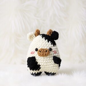 Cow Amigurumi Crochet Pattern - Adorable DIY Stuffed Animal Toy - Instant Download PDF