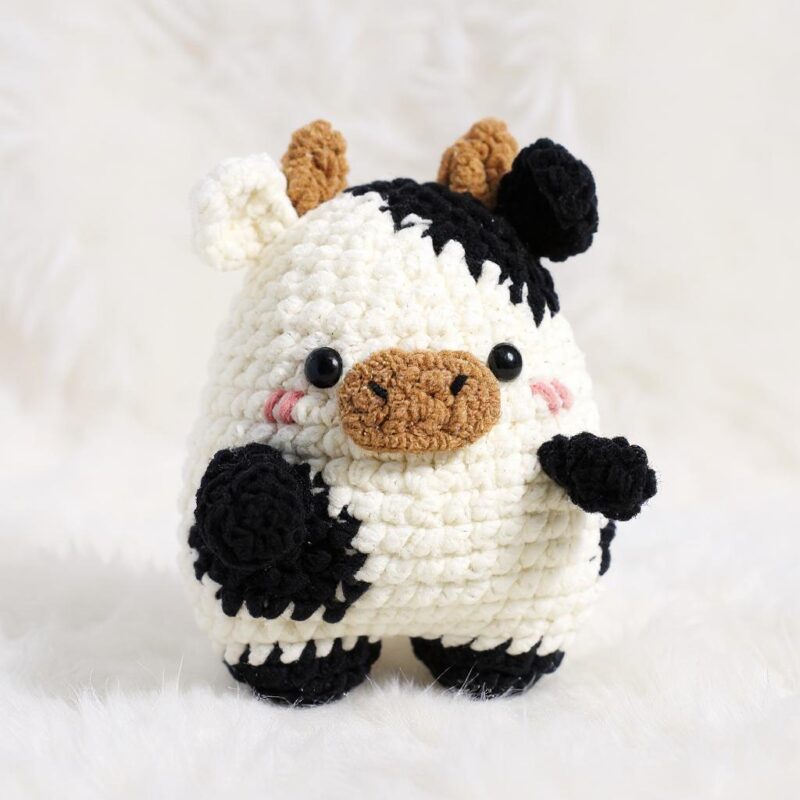 Cow Amigurumi Crochet Pattern - Adorable DIY Stuffed Animal Toy - Instant Download PDF - Image 2