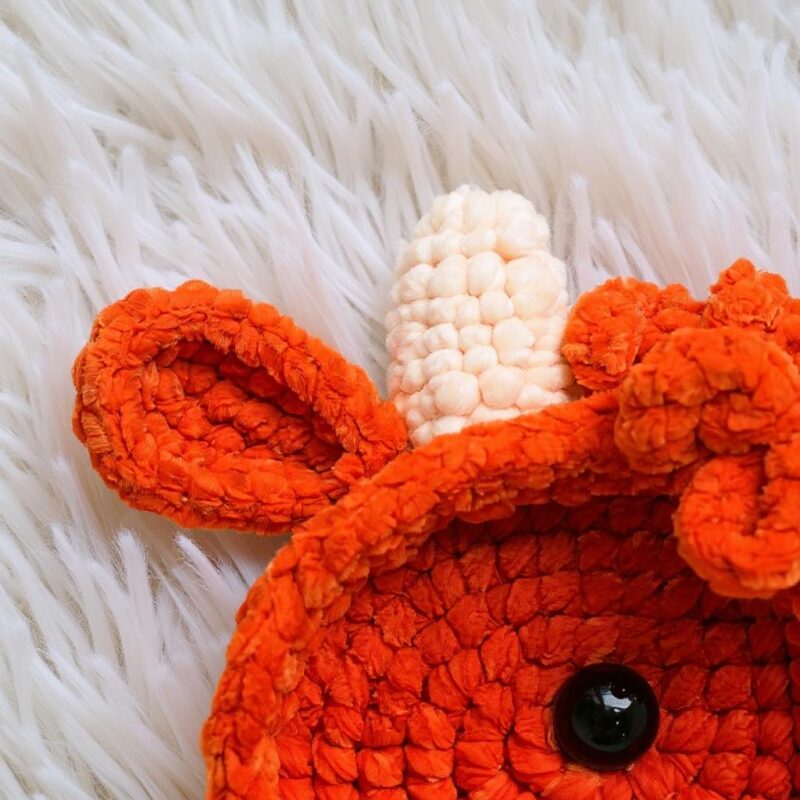 Cow Eyeglasses Holder Amigurumi Crochet Pattern - Adorable DIY Handmade Glasses Stand - Instant Download PDF - Image 4