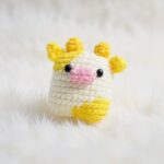 Marshmallow Cow Amigurumi Crochet Pattern - Adorable DIY Stuffed Animal Toy - Instant Download PDF