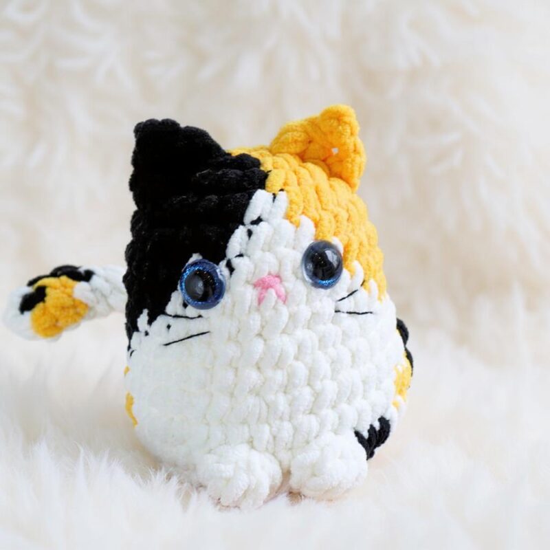 Calico Cat Amigurumi Crochet Pattern - Cozy DIY Stuffed Animal Toy - Instant Download PDF - Image 2