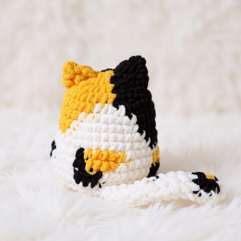 Calico Cat Amigurumi Crochet Pattern - Cozy DIY Stuffed Animal Toy - Instant Download PDF - Image 3