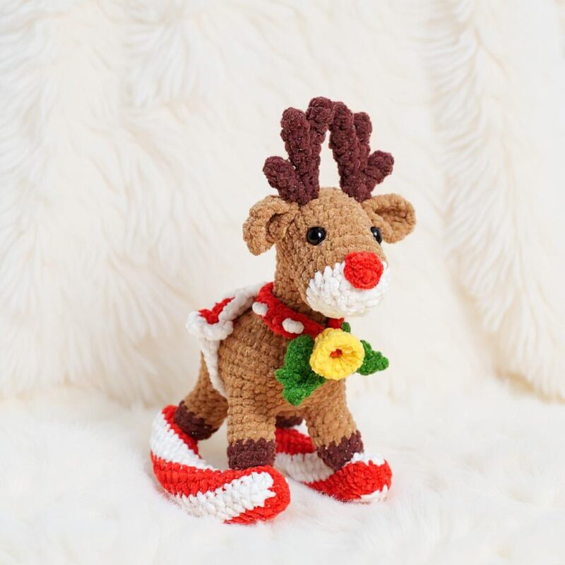 Cozy Christmas Amigurumi Crochet Pattern Bundle - Adorable DIY Holiday Toys & Decor - Instant Download PDF - Image 3