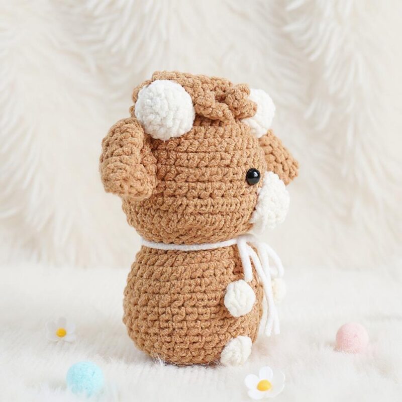 Cozy Creature Bundle Amigurumi Crochet Pattern - Low-Sew DIY Stuffed Animals - Instant Download PDF - Image 4