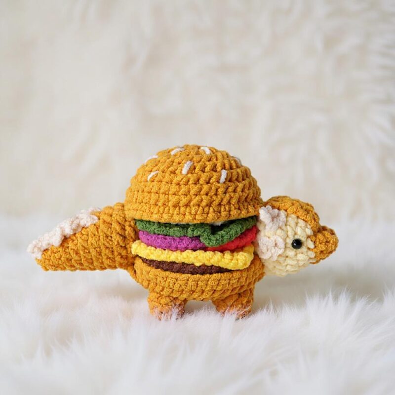 Critter Feast Combo Amigurumi Crochet Pattern - Adorable DIY Stuffed Animal Toy - Instant Download PDF - Image 2