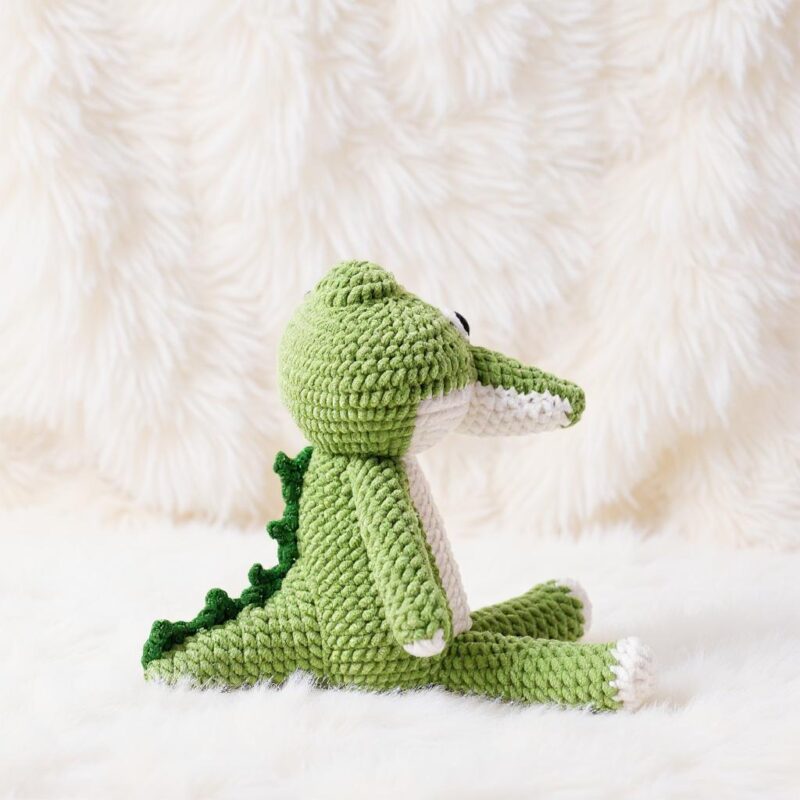 Crocodile Amigurumi Crochet Pattern - Adorable DIY Stuffed Animal Toy - Instant Download PDF - Image 3