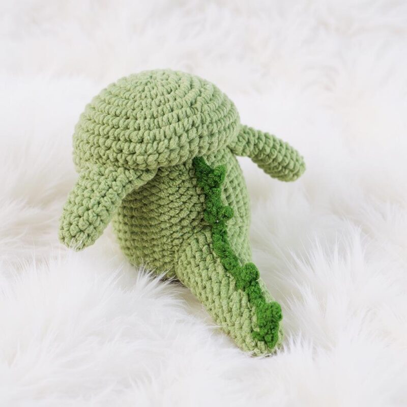 Crocodile Amigurumi Crochet Pattern - Adorable DIY Stuffed Animal Toy - Instant Download PDF - Image 5