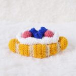 Croissant Amigurumi Crochet Pattern - Cute DIY Stuffed Food Toy - Instant Download PDF