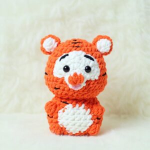 Cubby the Tiger Amigurumi Crochet Pattern - Adorable DIY Stuffed Animal Toy - Instant Download PDF