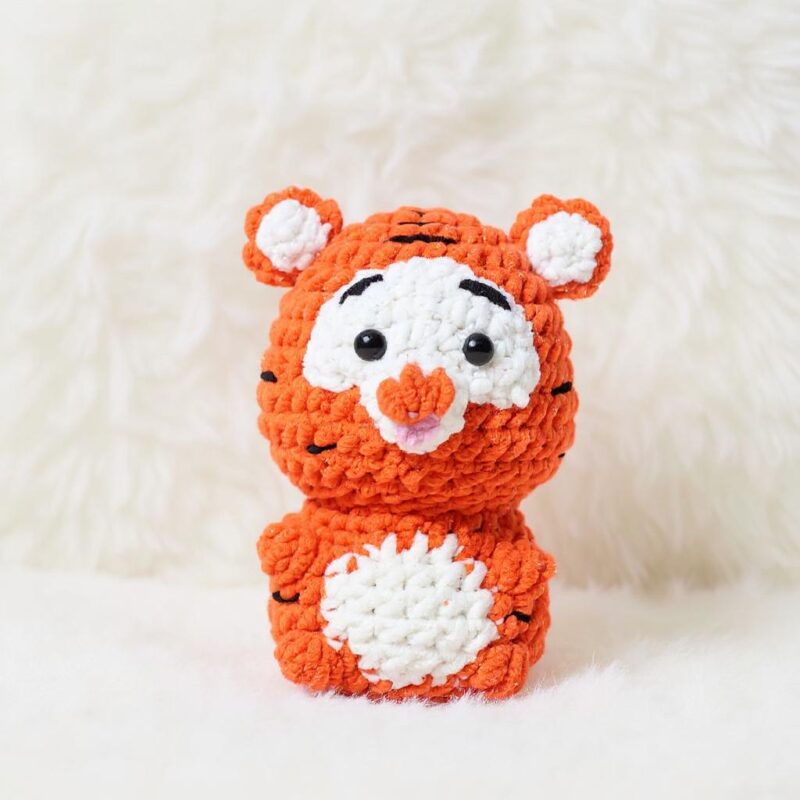 Cubby the Tiger Amigurumi Crochet Pattern - Adorable DIY Stuffed Animal Toy - Instant Download PDF - Image 2