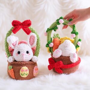 Cuddly Bunny Amigurumi Crochet Pattern Bundle - Adorable DIY Stuffed Animals - Instant Download PDF