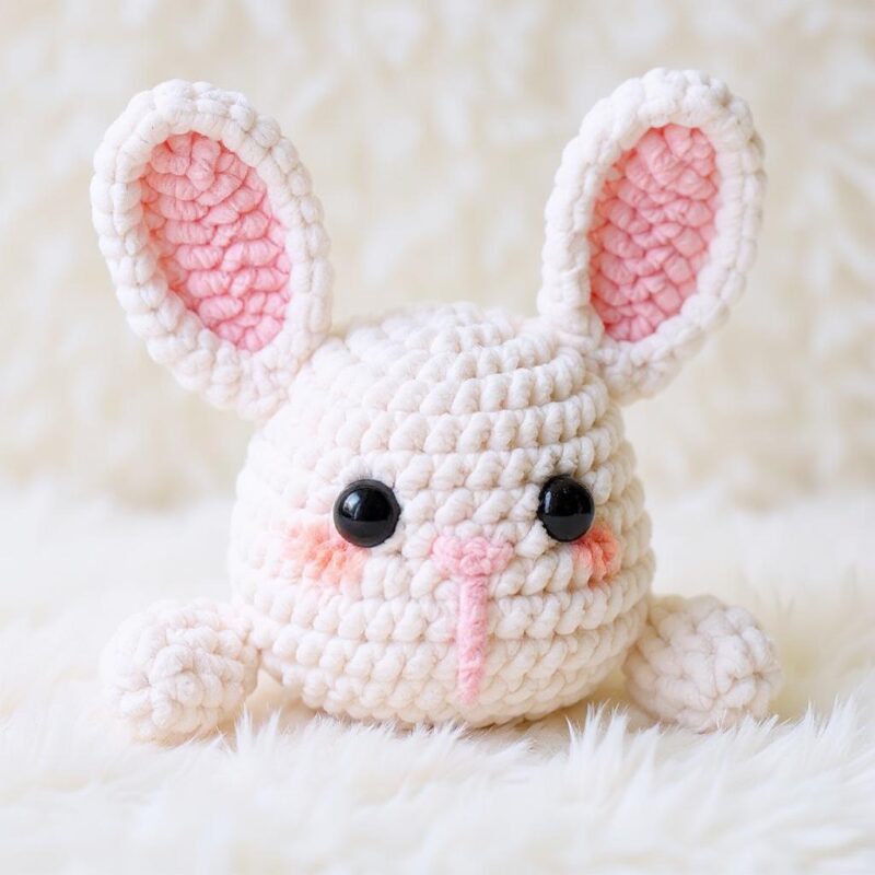Cuddly Bunny Amigurumi Crochet Pattern Bundle - Adorable DIY Stuffed Animals - Instant Download PDF - Image 5