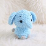 Elephant Amigurumi Crochet Pattern - Cuddly No-Sew - DIY Stuffed Animal Toy - Instant Download PDF
