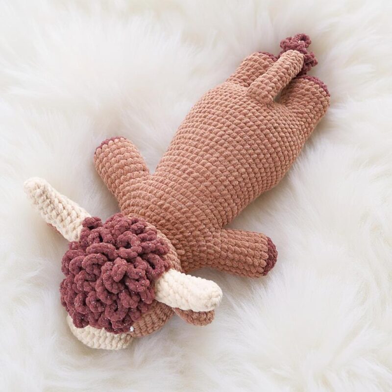 Highland Cow Amigurumi Crochet Pattern - Cuddly DIY Stuffed Animal Toy - Instant Download PDF - Image 5