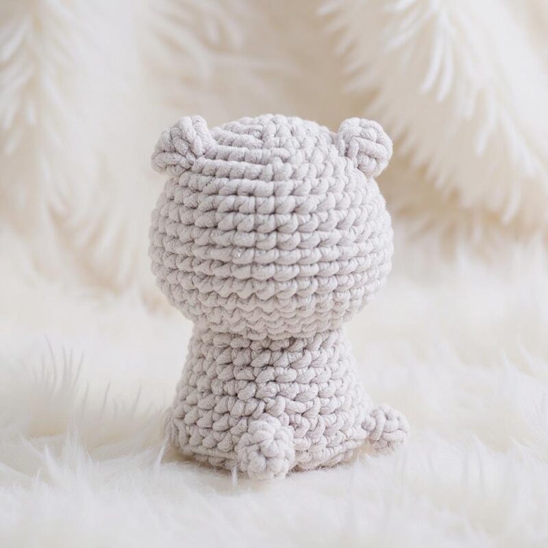 Cuddly Hippo Amigurumi Crochet Pattern - No-Sew - DIY Stuffed Animal Toy - Instant Download PDF - Image 3