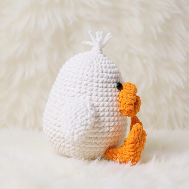 Pout Duck Amigurumi Crochet Pattern - Cuddly DIY Stuffed Animal Toy - Instant Download PDF - Image 3
