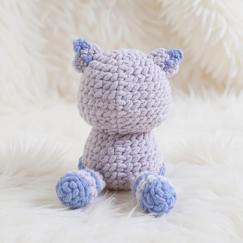 Cuddly Raccoon Amigurumi Crochet Pattern - No-Sew DIY Stuffed Animal Toy - Instant Download PDF - Image 3