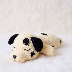 Dalmatian Amigurumi Crochet Pattern - Adorable DIY Stuffed Animal Toy - Instant Download PDF