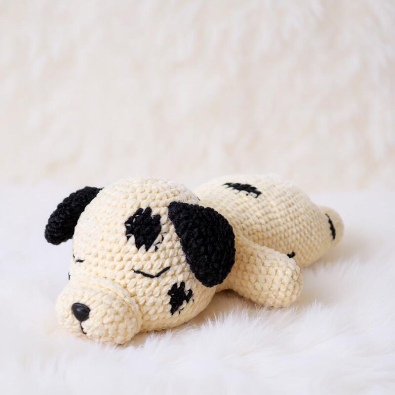 Dalmatian Amigurumi Crochet Pattern - Adorable DIY Stuffed Animal Toy - Instant Download PDF