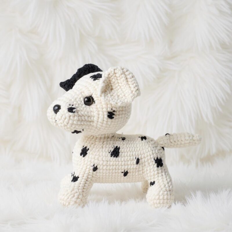 Dalmatian Amigurumi Crochet Pattern - Adorable DIY Stuffed Animal Toy - Instant Download PDF - Image 2