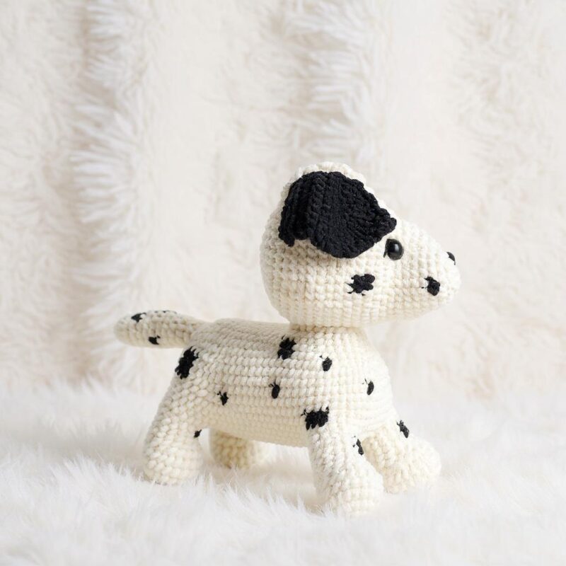 Dalmatian Amigurumi Crochet Pattern - Adorable DIY Stuffed Animal Toy - Instant Download PDF - Image 3