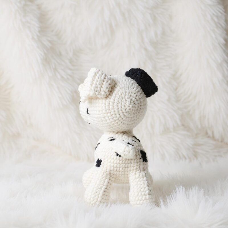 Dalmatian Amigurumi Crochet Pattern - Adorable DIY Stuffed Animal Toy - Instant Download PDF - Image 5