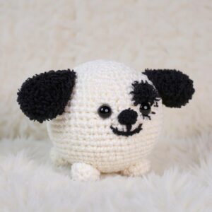 Dalmatian Amigurumi Crochet Pattern - Adorable DIY Stuffed Animal Toy - Instant Download PDF