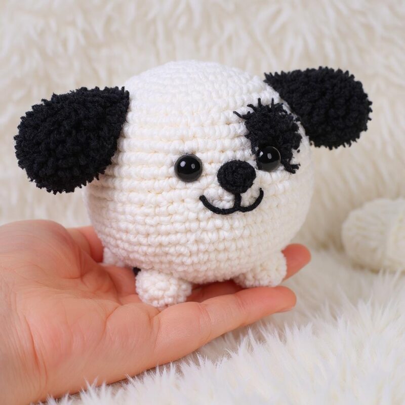 Dalmatian Amigurumi Crochet Pattern - Adorable DIY Stuffed Animal Toy - Instant Download PDF - Image 5