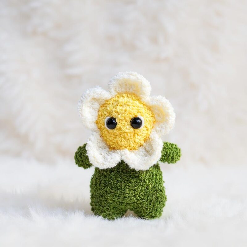 Dawn Blossom Doll Amigurumi Crochet Pattern - Whimsical DIY Stuffed Toy - Instant Download PDF - Image 2