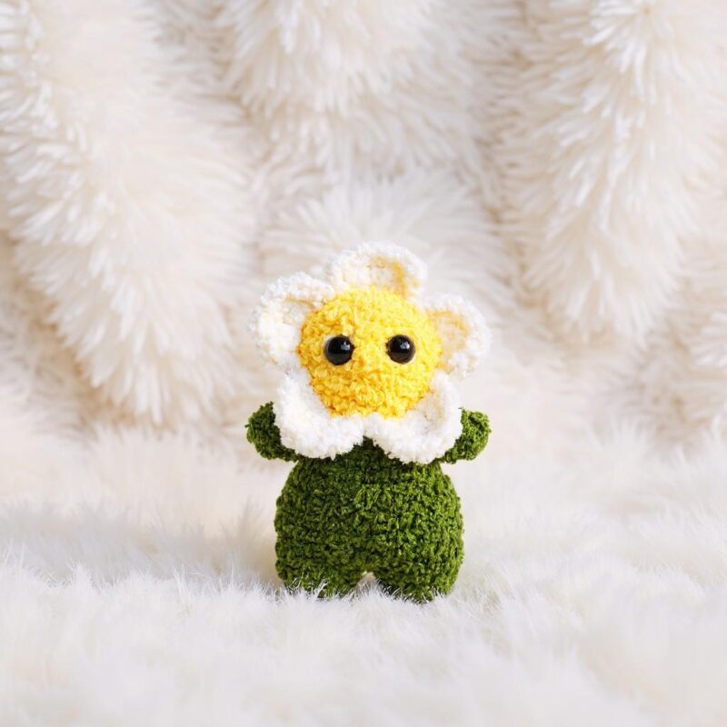 Dawn Blossom Doll Amigurumi Crochet Pattern - Whimsical DIY Stuffed Toy - Instant Download PDF - Image 3