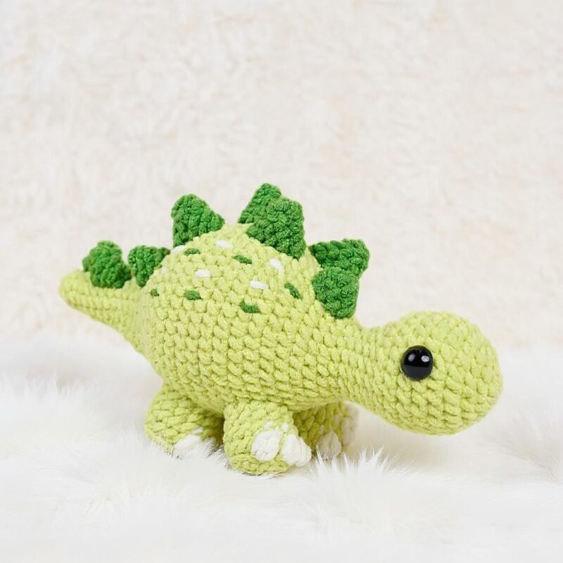 Dinosaur Amigurumi Crochet Pattern - Jumbo - DIY Stuffed Animal Toy - Instant Download PDF - Image 4