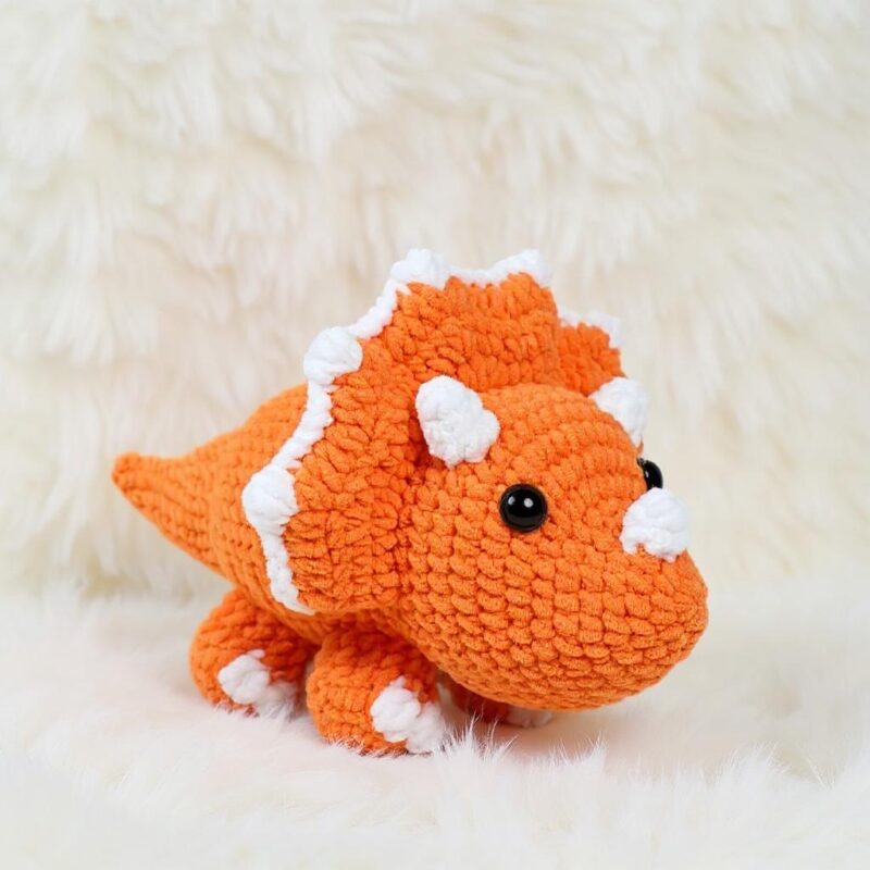 Dinosaur Amigurumi Crochet Pattern - Jumbo - DIY Stuffed Animal Toy - Instant Download PDF - Image 6