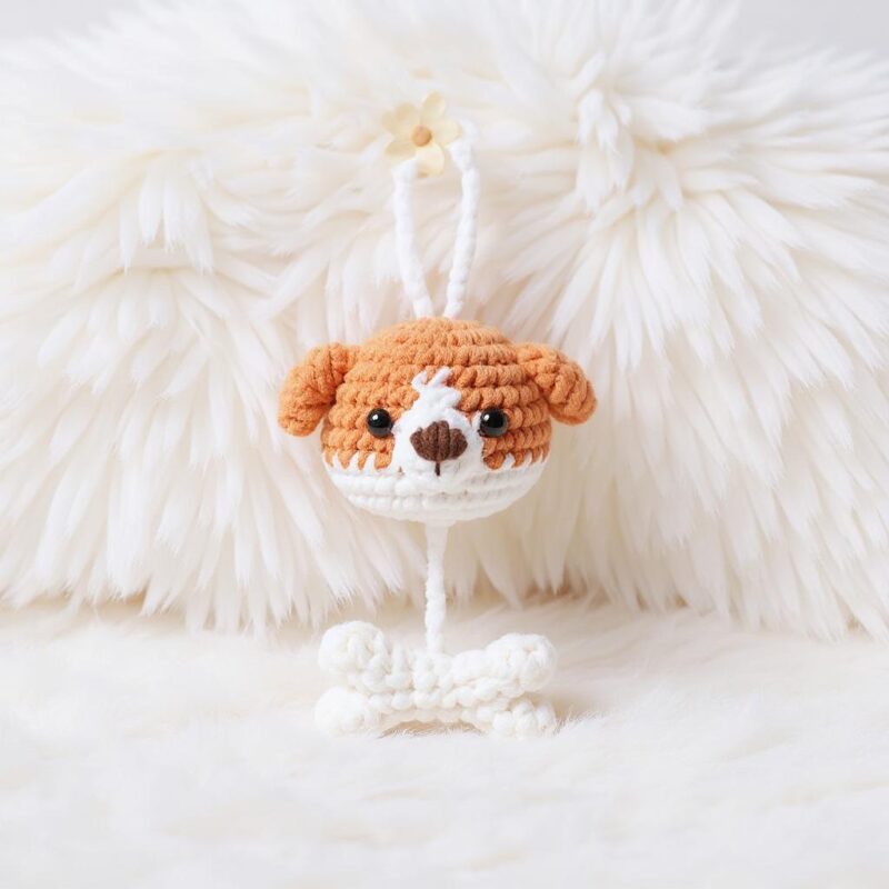 Dog Bookmark Amigurumi Crochet Pattern - Adorable DIY Handmade Gift - Instant Download PDF - Image 2