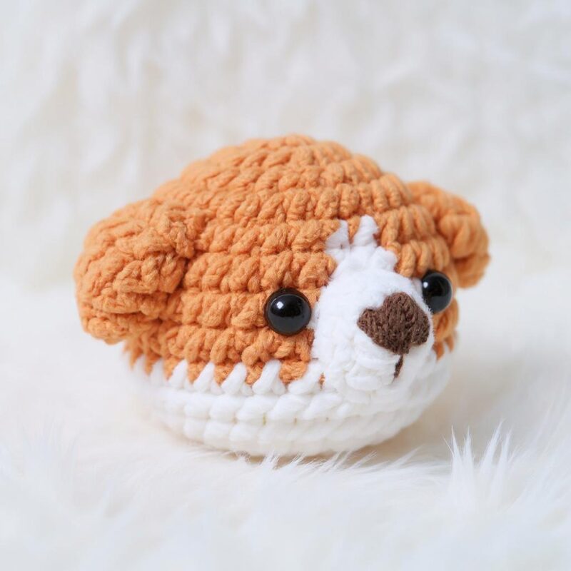 Dog Bookmark Amigurumi Crochet Pattern - Adorable DIY Handmade Gift - Instant Download PDF - Image 3